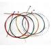 6pcs Set Acoustic Guitar Strings Rainbow Colourful