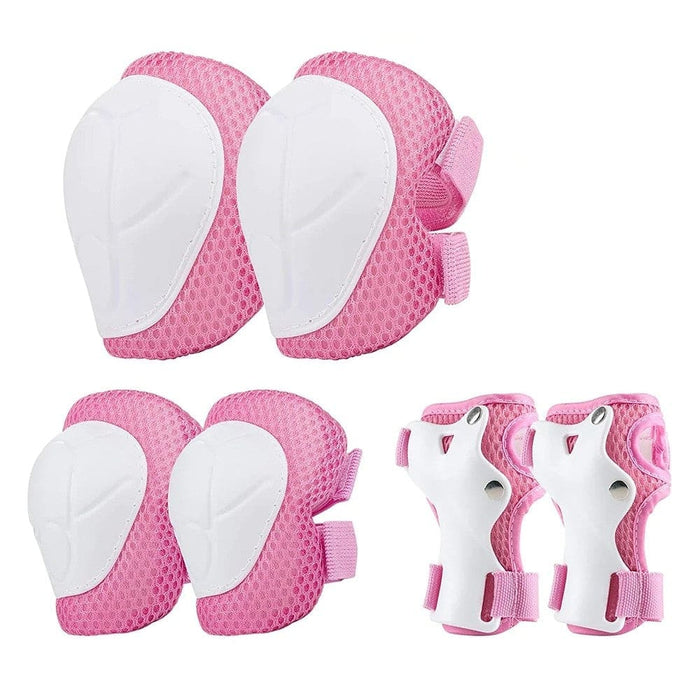 6pcs Kids Knee Elbow Wrist Guards Protective Pads