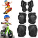 6pcs Kids Sports Protection Set Adjustable Knee Elbow Wrist