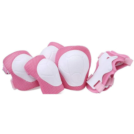 6pcs Kids Sports Protection Set Adjustable Knee Elbow Wrist