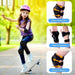 6pcs Kids Sports Protection Set Adjustable Knee Elbow Wrist