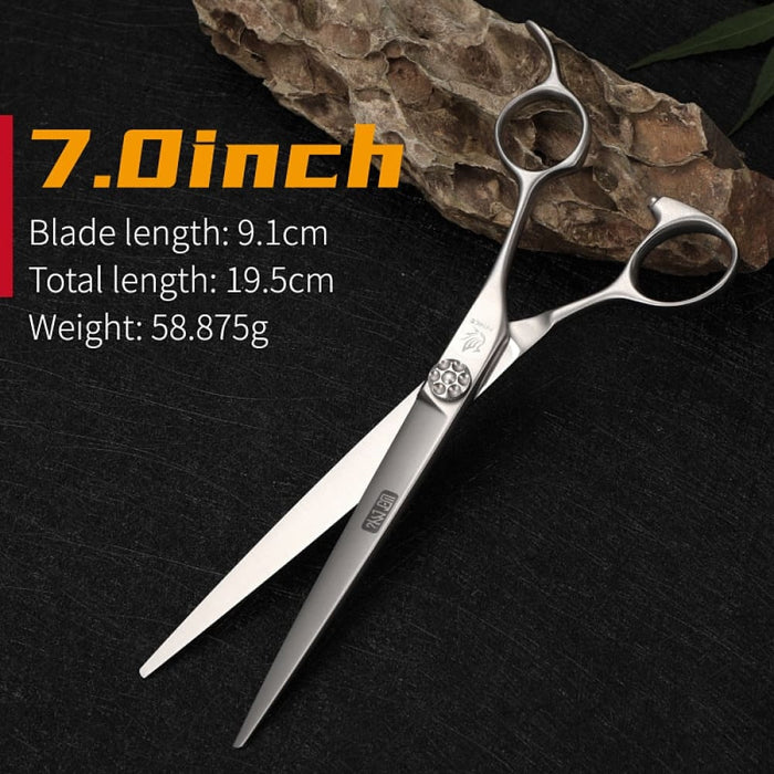 7 7.5 8 Inch Jp Vg 10 Steel Dog Grooming Scissors Bearing