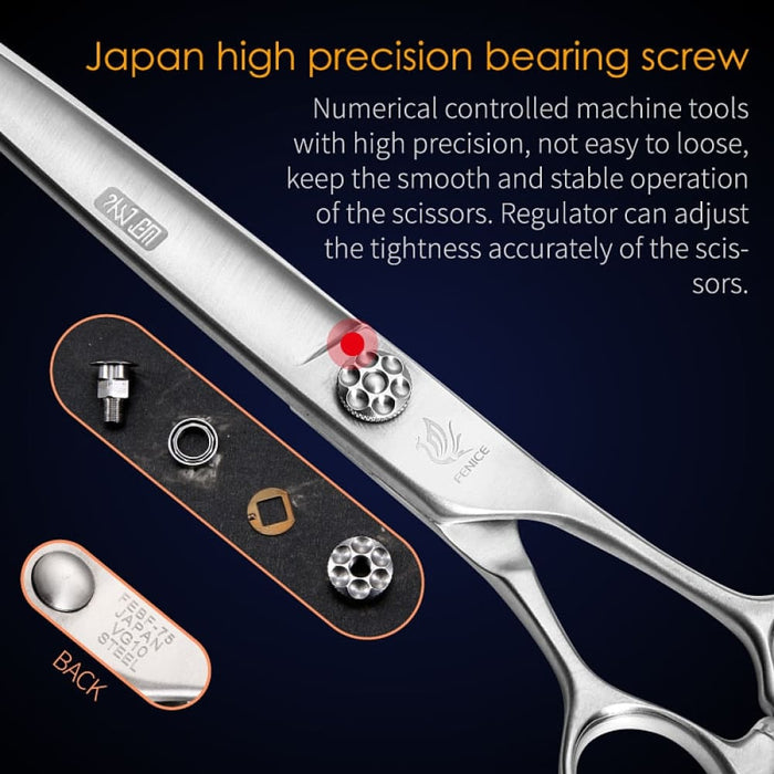 7 7.5 8 Inch Jp Vg 10 Steel Dog Grooming Scissors Bearing