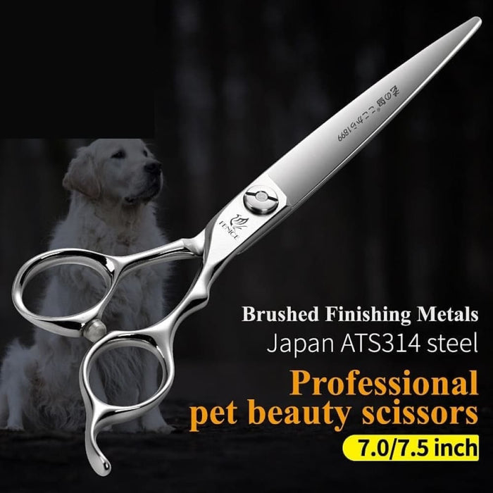 7 7.5 Inch Ats314 Steel Dog Grooming Scissors For Pet