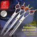 7 7.5 Inch Professional Jp 440c Pet Grooming Scissors Set