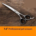 7.0 7.5 Inch Professional Pet Scissors Dog Grooming Curved