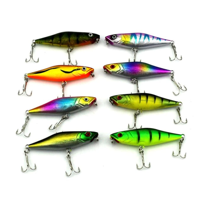 7.5cm Popper Bionic Fishing Lures With Hooks