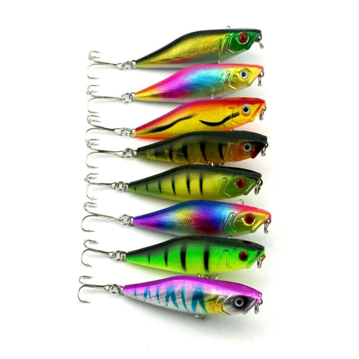 7.5cm Popper Bionic Fishing Lures With Hooks