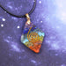 7 Chakra Rainbow Orgone Crystal Pendant For Strengthen