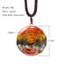 7 Chakra Rainbow Orgone Crystal Pendant For Strengthen