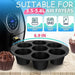 7 Cups Mini Non-stick Airfryer Silicone Muffin Cupcake Mould