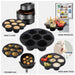 7 Cups Mini Non-stick Airfryer Silicone Muffin Cupcake Mould