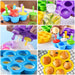 7 Hole Silicone Ice Cream Mold For Kids Popsicle Tray