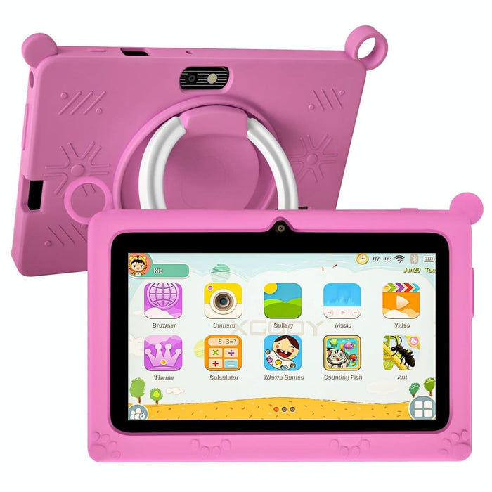 7 Inch Kid Tablet With Silicone Case 2gb 32gb Android 11