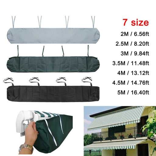 7 Sizes Patio Awning Winter Storage Bag Yard Garden