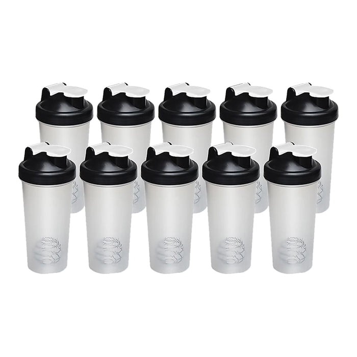 10x 700ml Gym Protein Supplement Drink Blender Mixer Shaker