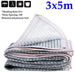 75% Shading Rate Aluminum Foil Sunshade Net Uv Proof Garden