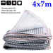 75% Shading Rate Aluminum Foil Sunshade Net Uv Proof Garden