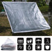 75% Shading Rate Aluminum Foil Sunshade Net Uv Proof Garden