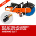 75cc Concrete Cut Off Demolition Saw Wet Demo Road Cutter