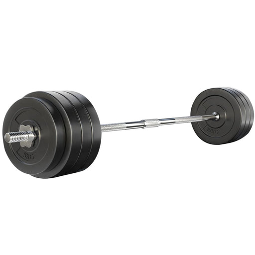 78kg Barbell Weight Set Plates Bar Bench Press Fitness