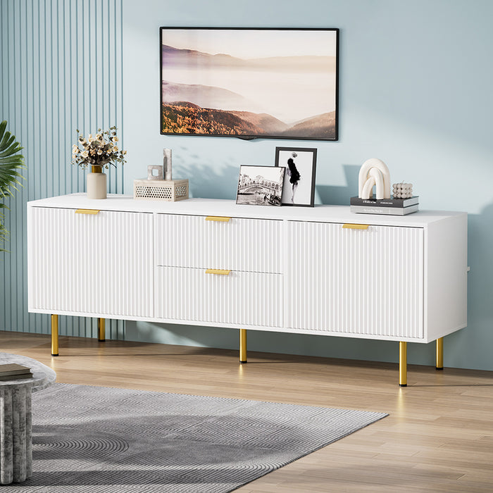 160Cm Entertainment Unit - White