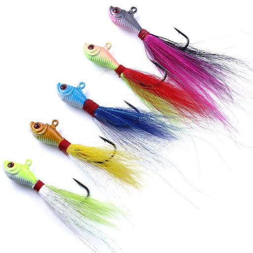 7cm/25g Tied Wire Fishing Lures With Treble Hooks