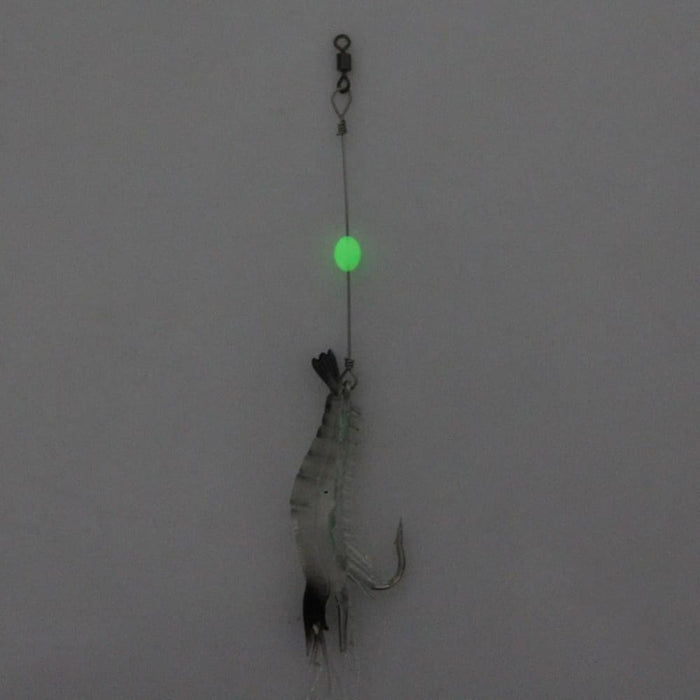 7cm Luminous Shrimp Fishing Lures With Hook