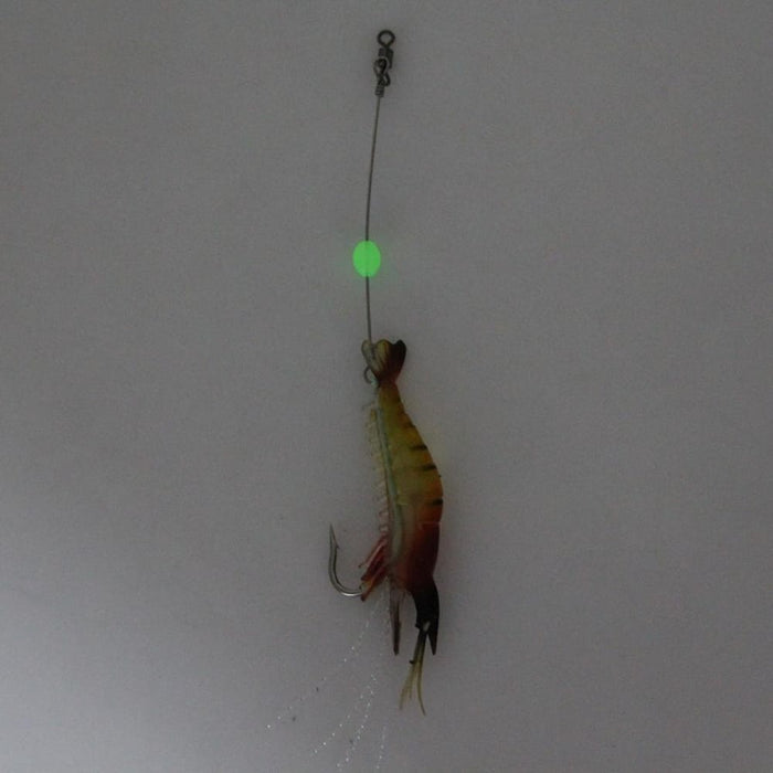 7cm Luminous Shrimp Fishing Lures With Hook