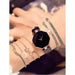 7pcs Fashion Trend Diamond Simple Women’s Belt Quartz