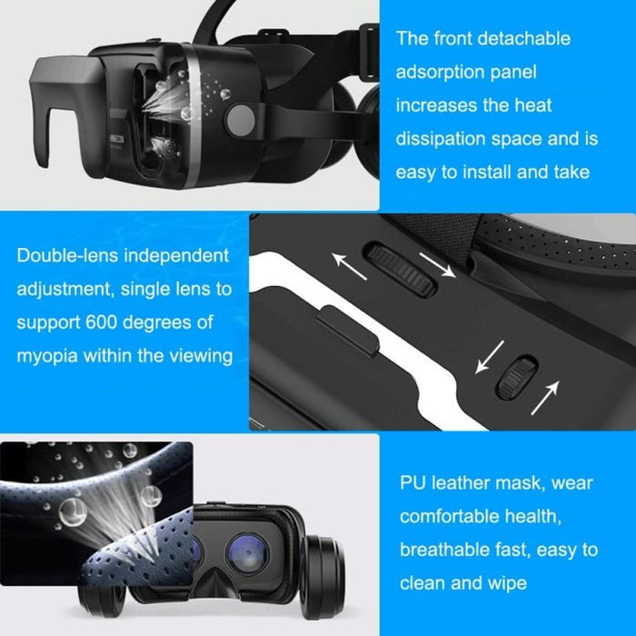 7th Gen Vr Glasses Headset 3d Virtual Reality Game