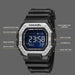 8 In 1 Led Digital Waterproof Watch With Stainless Steel