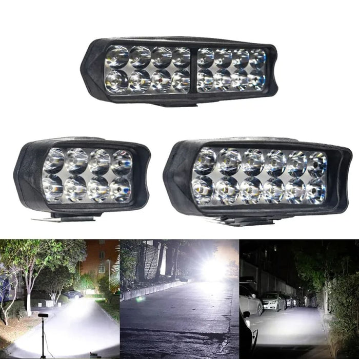 8/12/16 Led Waterproof Driving Auxiliary Headlight