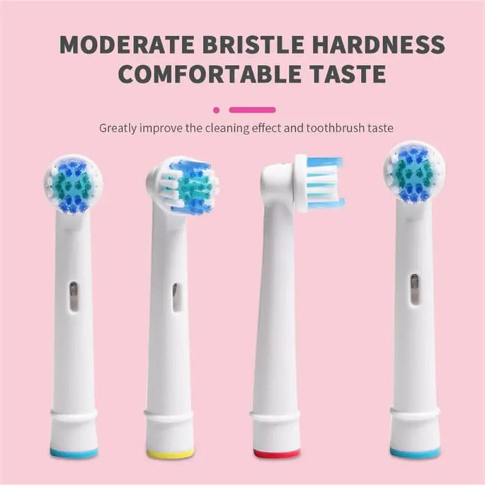 8 12pcs Soft Hair Toothbrush Heads Ultrasonic Whitening