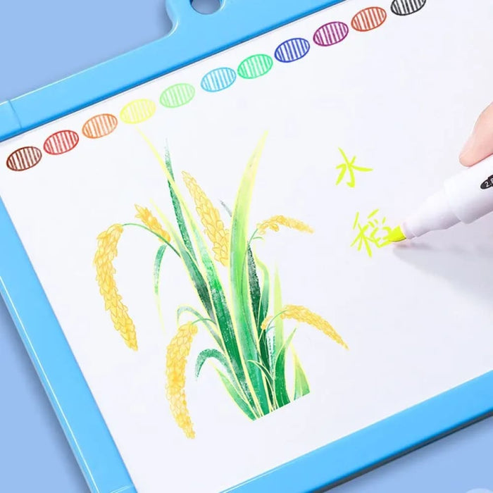 8 Colour Magical Water Painting Pen For Kids With Spoon