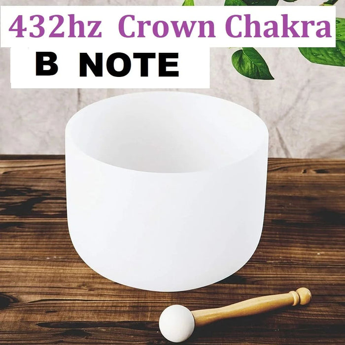 8 Inch 432hz b Tone Crown Chakra Musical Meditation Singing