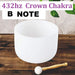 8 Inch 432hz b Tone Crown Chakra Musical Meditation Singing