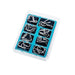 8 Pcs Metal Educational Intelligence Buckle Sets Toys