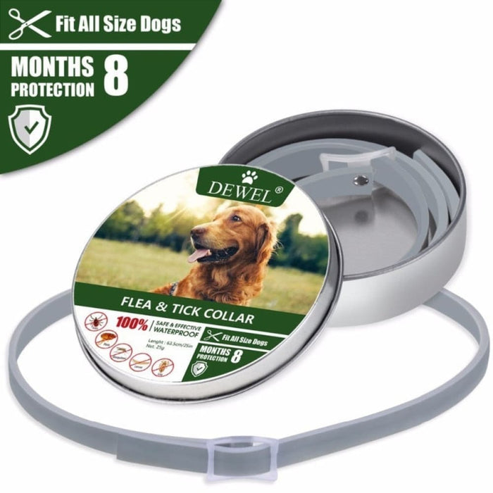 8 Months Protection Waterproof Safe Adjustable Anti Tick