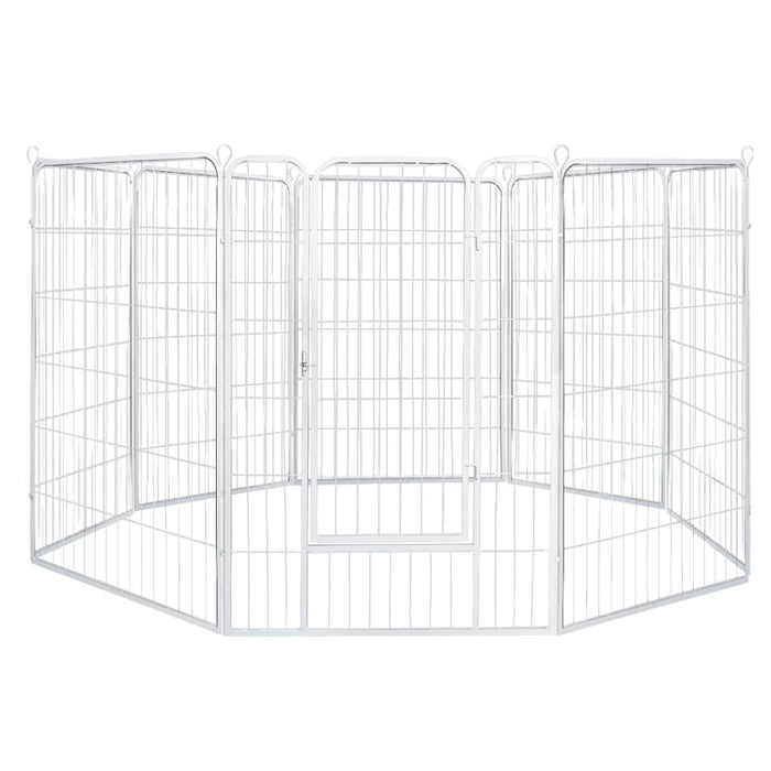 8 Panel 32’’ Pet Dog Playpen Puppy Exercise Cage