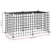 8-panel Pet Cage Black 35x35 Cm Steel Tooabak