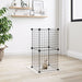 8-panel Pet Cage Black 35x35 Cm Steel Tooabto