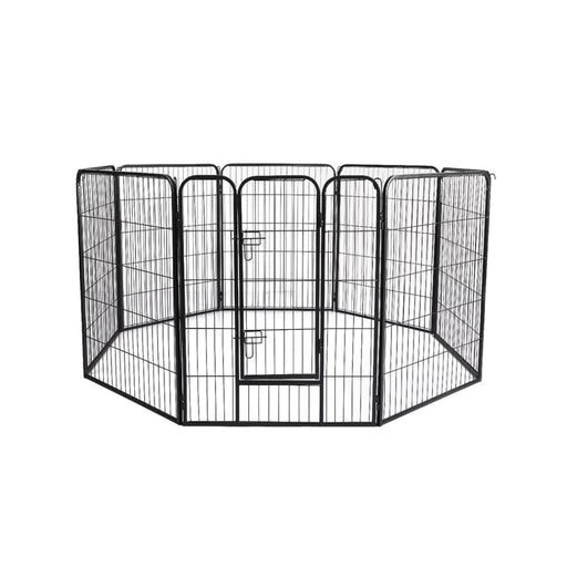 8 Panel Pet Dog Playpen Puppy Exercise Cage Enclosure Fence