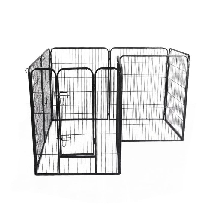 8 Panel Pet Dog Playpen Puppy Exercise Cage Enclosure Fence