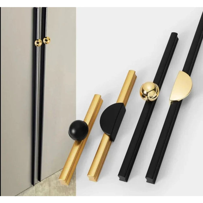 800mm Gold Aluminum Kitchen Handles