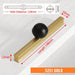 800mm Gold Aluminum Kitchen Handles