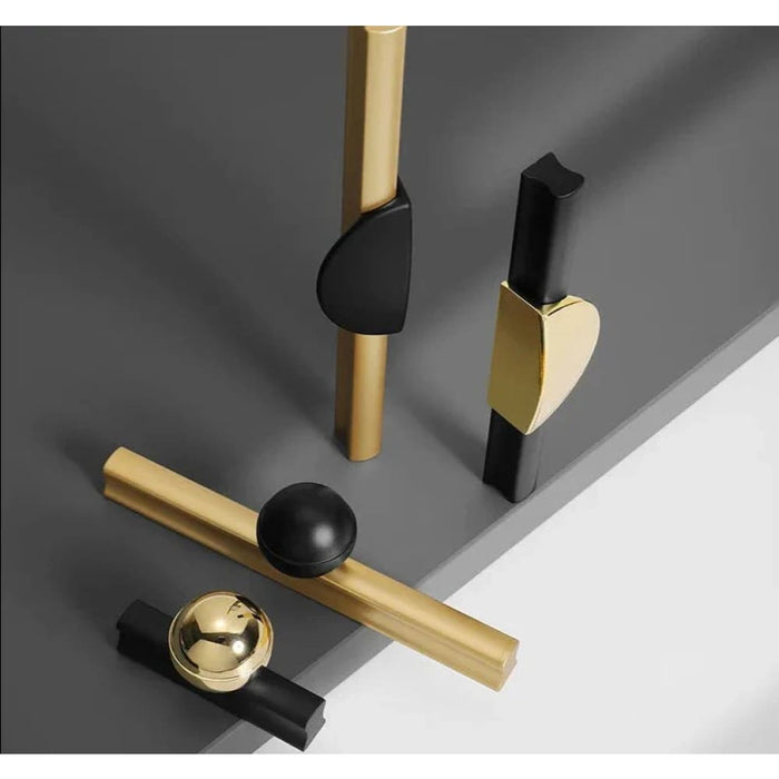 800mm Gold Aluminum Kitchen Handles