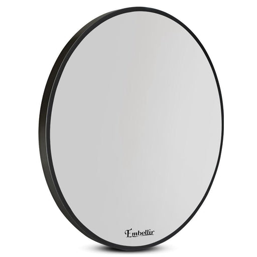 80cm Frameless Round Wall Mirror