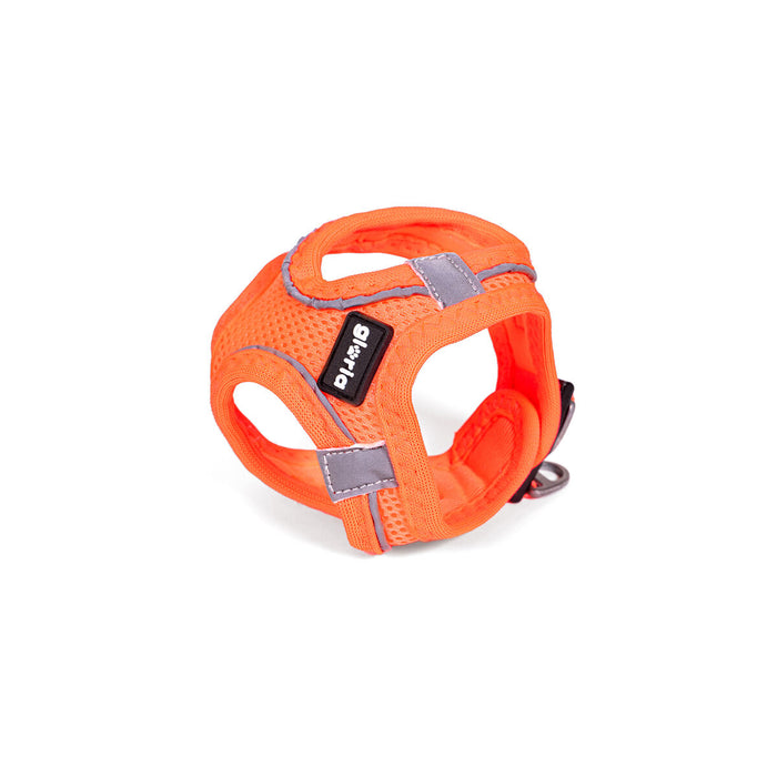 Dog Harness By Gloria Trek Star Orange Xs