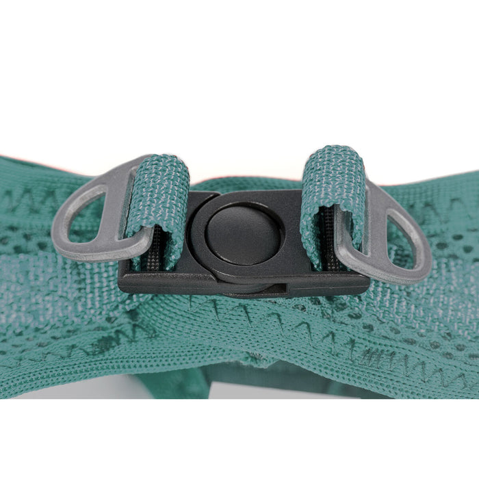 Dog Harness By Gloria Trek Star Turquoise S